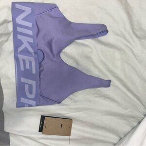 Nike Lavender Pro Sports Bra
